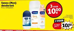 Kruidvat Sanex Men deodorant aanbieding