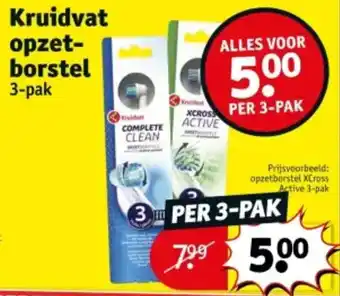 Kruidvat Kruidvat opzet borstel aanbieding