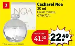 Kruidvat Cacharel Noa aanbieding