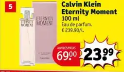 Kruidvat Calvin klein eternity moment aanbieding