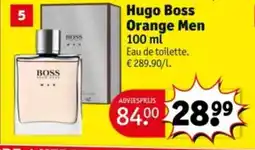 Kruidvat Hugo boss orange men aanbieding