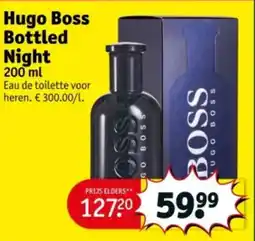 Kruidvat Hugo boss bottled night aanbieding