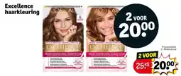 Kruidvat Excellence haarkleuring aanbieding