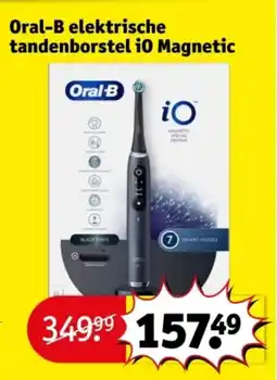Kruidvat Oral-B elektrische tandenborstel i0 Magnetic aanbieding