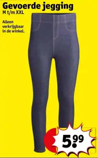 Kruidvat Gevoerde jegging aanbieding