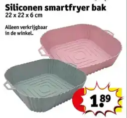 Kruidvat Siliconen smartfryer bak aanbieding