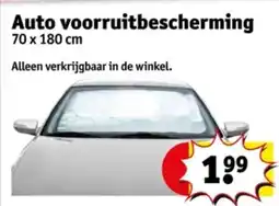Kruidvat Auto voorruitbescherming aanbieding