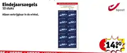 Kruidvat Eindejaarszegels aanbieding