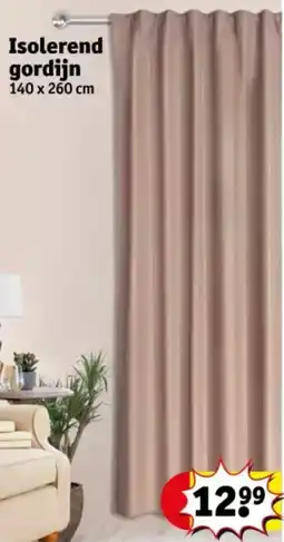 Kruidvat Isolerend gordijn aanbieding