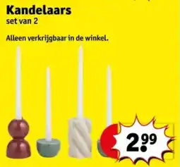 Kruidvat Kandelaars aanbieding