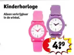 Kruidvat Kinderhorloge aanbieding