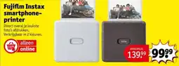Kruidvat Fujifilm Instax smartphone printer aanbieding