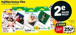 Kruidvat Fujifilm Instax Film aanbieding