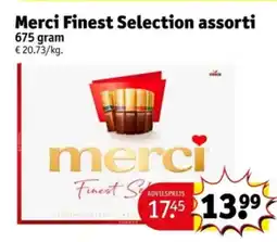 Kruidvat Merci Finest Selection assorti aanbieding