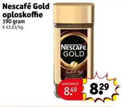 Kruidvat Nescafé Gold oploskoffie aanbieding