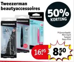 Kruidvat Tweezerman beautyaccessoires aanbieding
