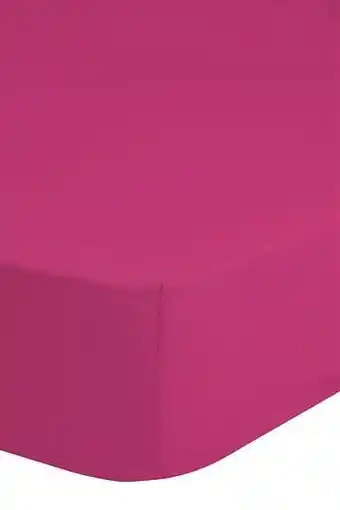 Hoeslaken 140x200 Good Morning jersey pink