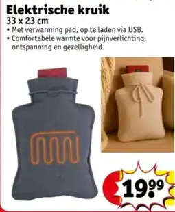 Kruidvat Elektrische kruik aanbieding