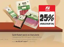 Jumbo Saint Hubert worst en charcuterie aanbieding