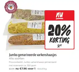 Jumbo Jumbo gemarineerde varkenshaasjes aanbieding