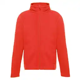 Decathlon Fleece met volledige rits voor kinderen (Klassiek rood) aanbieding