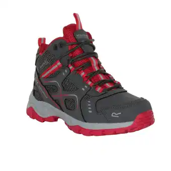 Decathlon Kinderen/Kinderen Vendeavour Wandelschoenen (Graniet/Roze toverdrank) aanbieding