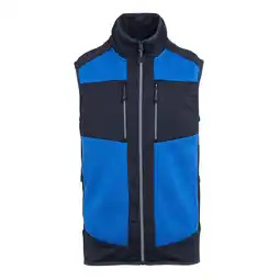 Decathlon Stretch bodywarmer voor heren (Sterk Blauw/Navy) aanbieding