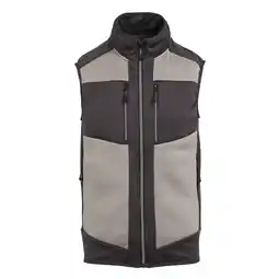 Decathlon Stretch bodywarmer voor heren (Mineraalgrijs/antraciet) aanbieding