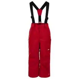 Decathlon Kinder/Kids Rumi skibroek (Rood) aanbieding