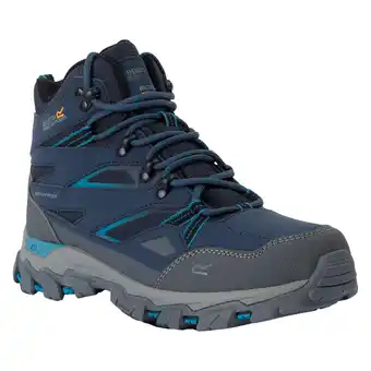 Decathlon Dames Holcombe III Wandelschoenen (Marine/Exotische pluim) aanbieding
