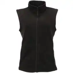 Decathlon Regatta Dames Micro Fleece Bodywarmer / Gilet (Zwart) aanbieding
