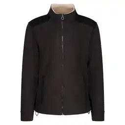 Decathlon Heren fleecevest met volledige rits (Zwart) aanbieding