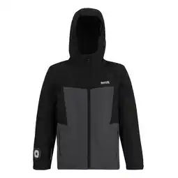 Decathlon Kinderen/Kinderen Beamz geïsoleerde waterdichte jas (Zwart) aanbieding