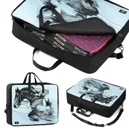 Decathlon Zadeldektas GALOP WEAR XL met bevestigingssysteem aanbieding