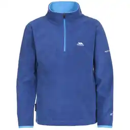 Decathlon Jongens Etto Half Zip Fleece Sweater (Blauw) aanbieding