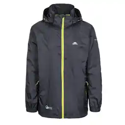 Decathlon Unisex Qikpac X Opbergbare Jas (Zwart) aanbieding
