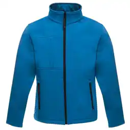 Decathlon Professionele Herenoctagon II Waterdicht Softshelljasje (Oxford Blauw/Zwart) aanbieding