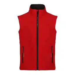 Decathlon Softshell Reflecterend Gilet voor kinderen/Kinderen (Klassiek rood/zwart) aanbieding