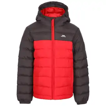 Decathlon Kinderen/Kinderen Oskar Gewatteerd Jasje (Rood) aanbieding