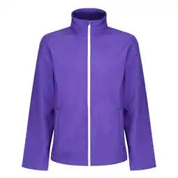 Decathlon Regatta Heren Ablaze Printable Softshell Jas (Paars/Zwart) aanbieding