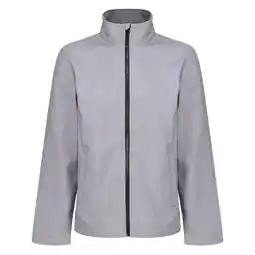 Decathlon Regatta Heren Ablaze Printable Softshell Jas (Steengries/Zwart) aanbieding