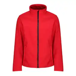 Decathlon Regatta Heren Ablaze Printable Softshell Jas (Rood met Zwart) aanbieding