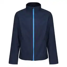 Decathlon Regatta Heren Ablaze Printable Softshell Jas (Navy met Blauw) aanbieding