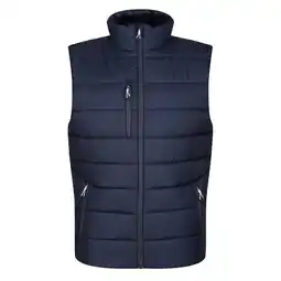 Decathlon Thermische bodywarmer voor heren (Marine/Seal Grey) aanbieding