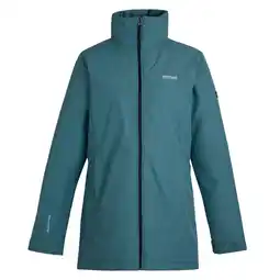 Decathlon Dames Tamlin geïsoleerde waterdichte jas (Storm Blauw) aanbieding