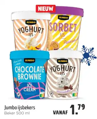 Jumbo Jumbo ijsbekers aanbieding