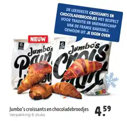 Jumbo Jumbo's croissants en chocoladebroodjes aanbieding