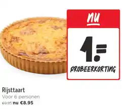 Jumbo Rijsttaart aanbieding