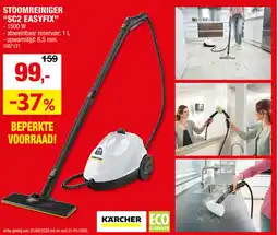 Hubo Karcher stoomreiniger SC2 EASYFIX aanbieding