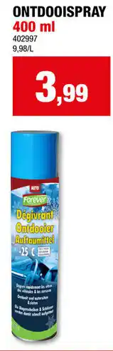 Hubo Ontdooispray aanbieding